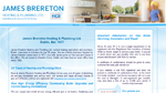 Brereton Heating and Plumbing Website