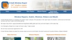 A Kwik Window Repair, Dublin - web design by The Webbery, Ireland